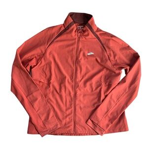 Brooks Vibrant Red Lightweight Jacket